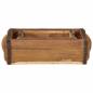 Preview: 2-teiliges Tablett-Set aus recyceltem Massivholz