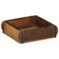 Preview: Tablett 31x29x10 cm Aus Solidem Holz Wiederverwertet