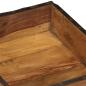 Preview: Tablett 31x29x10 cm Aus Solidem Holz Wiederverwertet