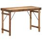 Preview: Esstisch 110x55x76 cm Massivholz Altholz