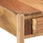 Preview: Beistelltisch 43x32x46 cm aus recyceltem Holz