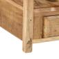 Preview: Beistelltisch 43x32x46 cm aus recyceltem Holz
