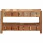 Preview: TV-Schrank 83x33x46 cm Massivholz Altholz