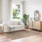 Preview: ARDEBO.de - Hochflor Teppich mit Latexrücken Braun 160x230 cm