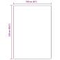 Preview: Hochflor Teppich mit Latexrücken Braun 160x230 cm