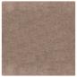 Preview: Flauschiger Teppich mit Latexboden Braun 200x200 cm