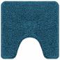 Preview: Badematte U-Form Blau 50x50 cm Polypropylen Rutschfest
