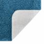 Preview: Badematte U-Form Blau 50x50 cm Polypropylen Rutschfest