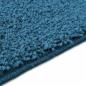 Preview: Badematte U-Form Blau 50x50 cm Polypropylen Rutschfest