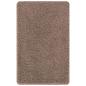Preview: Badevorleger rechteckig Braun 50x80 cm Polypropylen rutschfest
