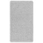 Preview: Badematte rechteckig Grau 70x120 cm Polypropylen rutschfest
