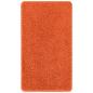 Preview: Badeteppich Rechteckig Orange 70x120 cm Polypropylen Rutschfest