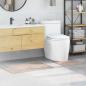Preview: ARDEBO.de - 2-teiliges Badematten-Set Creme Polypropylen Rutschfest