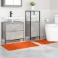 Preview: 2-teiliges Badteppich-Set Orange Polypropylen Rutschfest