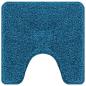 Preview: 2-teiliges Badematten-Set Blau Polypropylen Rutschfest