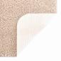 Preview: 3-teiliges Badteppich-Set Creme Polypropylen Rutschfest