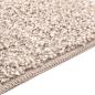Preview: 3-teiliges Badteppich-Set Creme Polypropylen Rutschfest