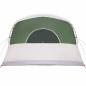 Preview: Familienzelt mit Fenstern Tunnel Grün für 8 Personen wasserdicht