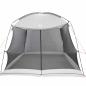 Preview: Camping-Mückennetz mit Tür Grau für 6 Personen Wasserdicht