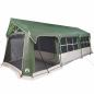 Preview: Campingzelt mit Fenstern Grün für 10 Personen Wasserdicht
