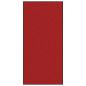 Preview: Waschbare Fußmatte Rot 120x250 cm