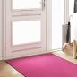 Preview: Fußmatte Rosa und Schwarz 120 x 250 cm 100% Polyamid