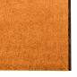 Preview: Waschbare Fußmatte Orange 120x400 cm