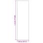 Preview: Fußmatte Rechteckig Anthrazit 120x400 cm