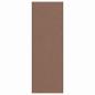 Preview: rechteckige Fußmatte in Braun 120x350 cm