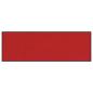 Preview: rechteckige Fußmatte rot 60x180 cm