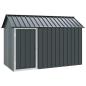 Preview: Vogelvoliere Anthrazit 112x215x141 cm Stahl