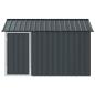 Preview: Vogelvoliere Anthrazit 112x215x141 cm Stahl