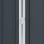 Preview: Vogelvoliere Anthrazit 112x215x141 cm Stahl