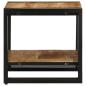 Preview: Couchtisch 40x50x38 cm aus massivem Rohholz Mango