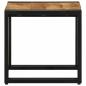 Preview: Couchtisch 40x50x38 cm Aus massivem grobem Mango-Holz