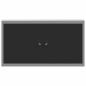 Preview: Werkzeugschrank Wandmontage Schwarz 100x20x55 cm Stahl