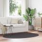 Preview: ARDEBO.de - Teppiche Anthrazit Polyester 100 x 200 cm Akzentteppich