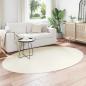 Preview: Teppich 'HUARTE' Creme 160x230 cm Oval