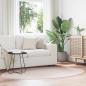 Preview: ARDEBO.de - Teppiche Sand Polyester 140 x 200 cm Langlebig Teppich Oval