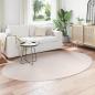 Preview: Teppich ""HUARTE"" Sand 160x230 cm oval