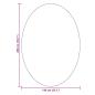 Preview: Teppich ?HUARTE? Grau 140x200 cm Oval