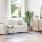 Preview: ARDEBO.de - Teppiche Grau Polyester 160 x 230 cm Ovale Teppiche Modern