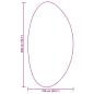 Preview: Teppiche Creme Polyester 100 x 200 cm Teppiche Oval
