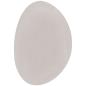 Preview: Teppiche Sand Polyester 140 x 200 cm Rutschfest Oval Modern