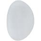 Preview: Teppiche Grau Polyester 160 x 230 cm Bereichsteppich Oval