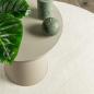 Preview: ARDEBO.de - Teppiche Creme Baumwolle 160 x 230 cm Dekorative Intarsien
