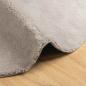 Preview: Teppich Sand 100x200 cm Polyester Rutschfest