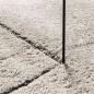 Preview: Teppich Sand 100x200 cm Polyester Rutschfest
