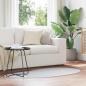 Preview: ARDEBO.de - Teppich Grau 80x150 cm Polyester Rutschfest