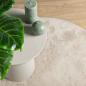 Preview: Teppiche Beige Textil 100 x 200 cm Dekorative Intarsien